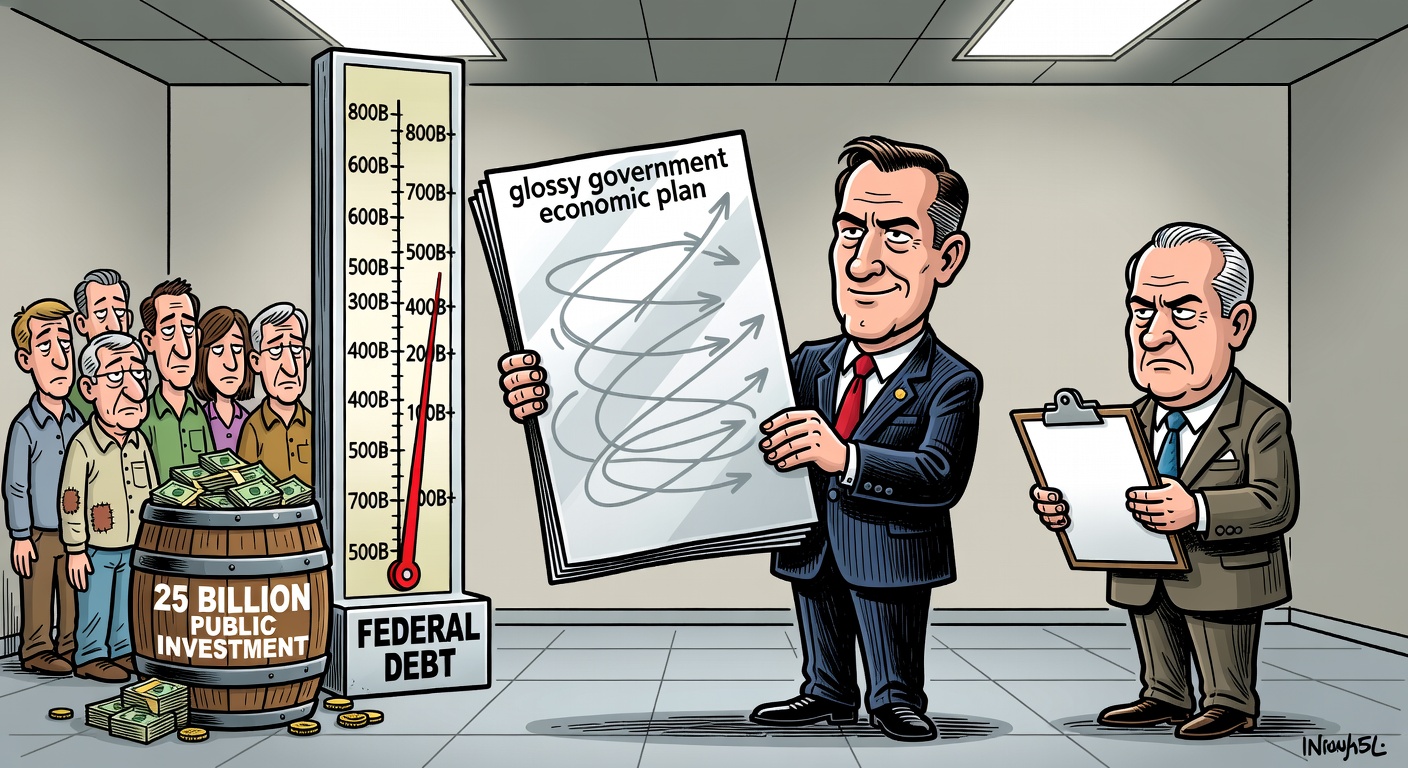Mark Carney presents a glossy plan while the Parliamentary Budget Officer asks for details